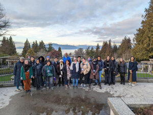 group photo of 2022–2024 Kaleidoscope Program Scholars in the Pacific Northwest